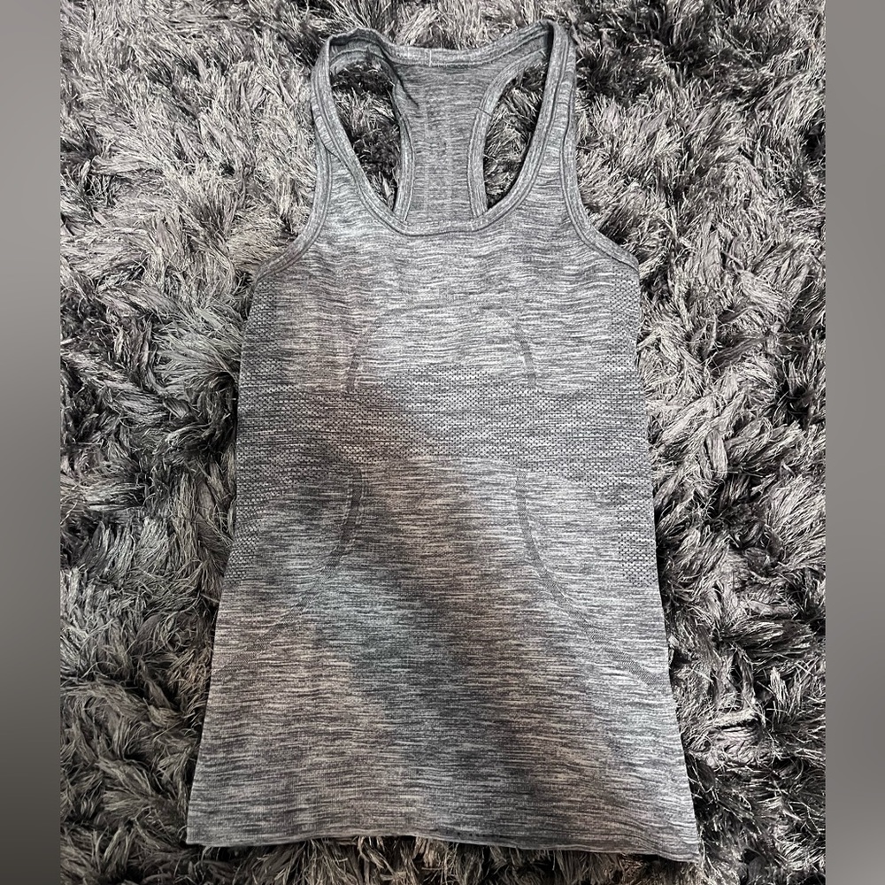 Grey Lululemon Tank Top